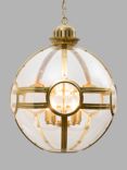 Pure White Lines Clyde Large Lantern Ceiling Light