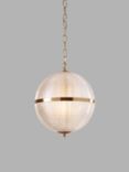 Pure White Lines Parisian Small Pendant Ceiling Light, Clear