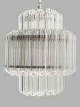 Pure White Lines Piccolo Palermo Ceiling Light, Clear