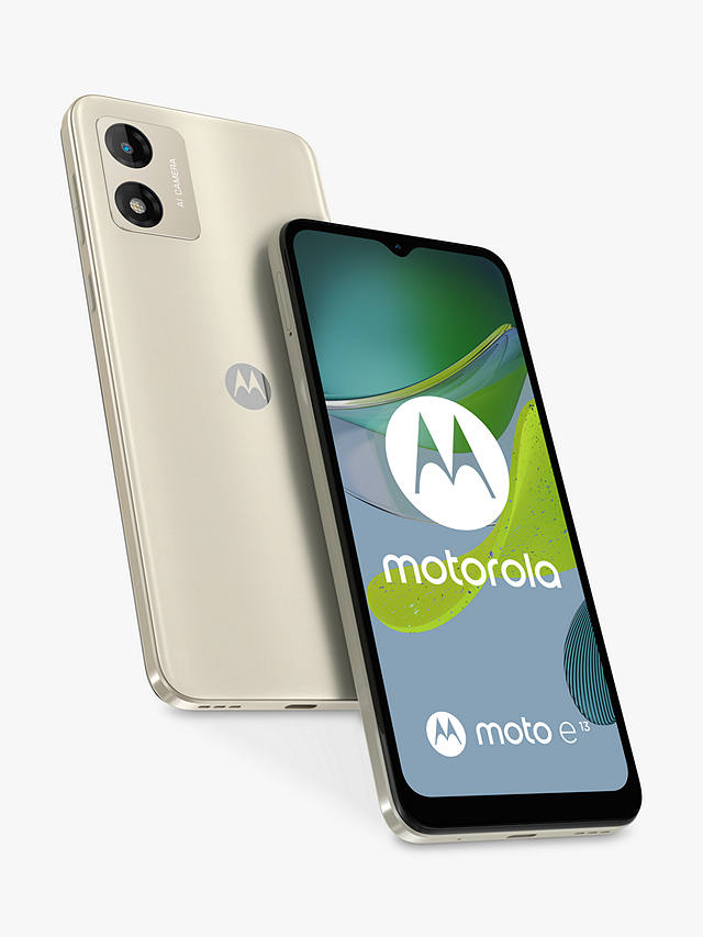 Buy Motorola Moto e13 Smartphone, Android, 2GB RAM, 6.5”, 4G, SIM Free, 64GB Online at johnlewis.com