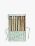 John Lewis Cool Ficus Knitting Roll, Green/Pink