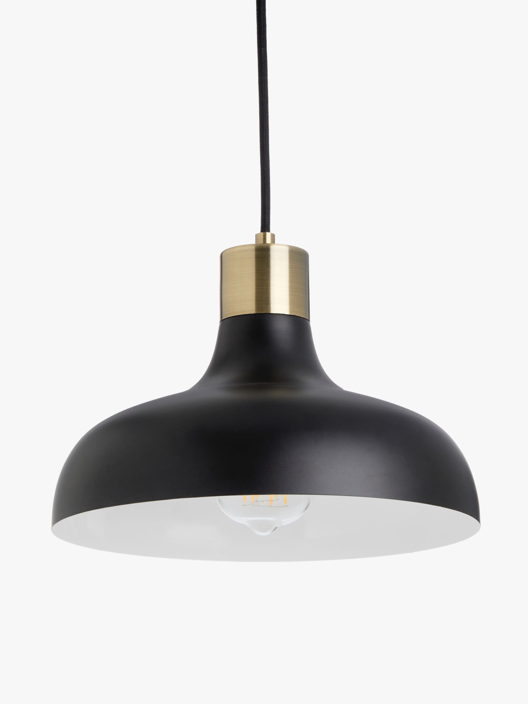 John lewis deals black lampshade