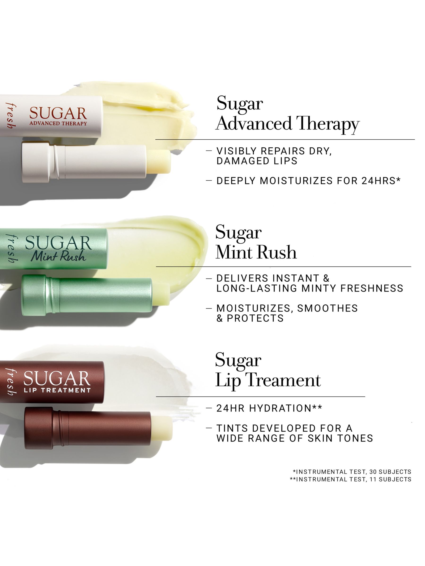 Fresh Sugar Advanced Therapy Treatment Lip Balm, 4.3g