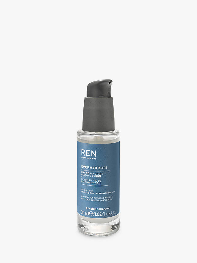 REN Clean Skincare EverHydrate Marine Moisture-Restore Serum, 30ml 1
