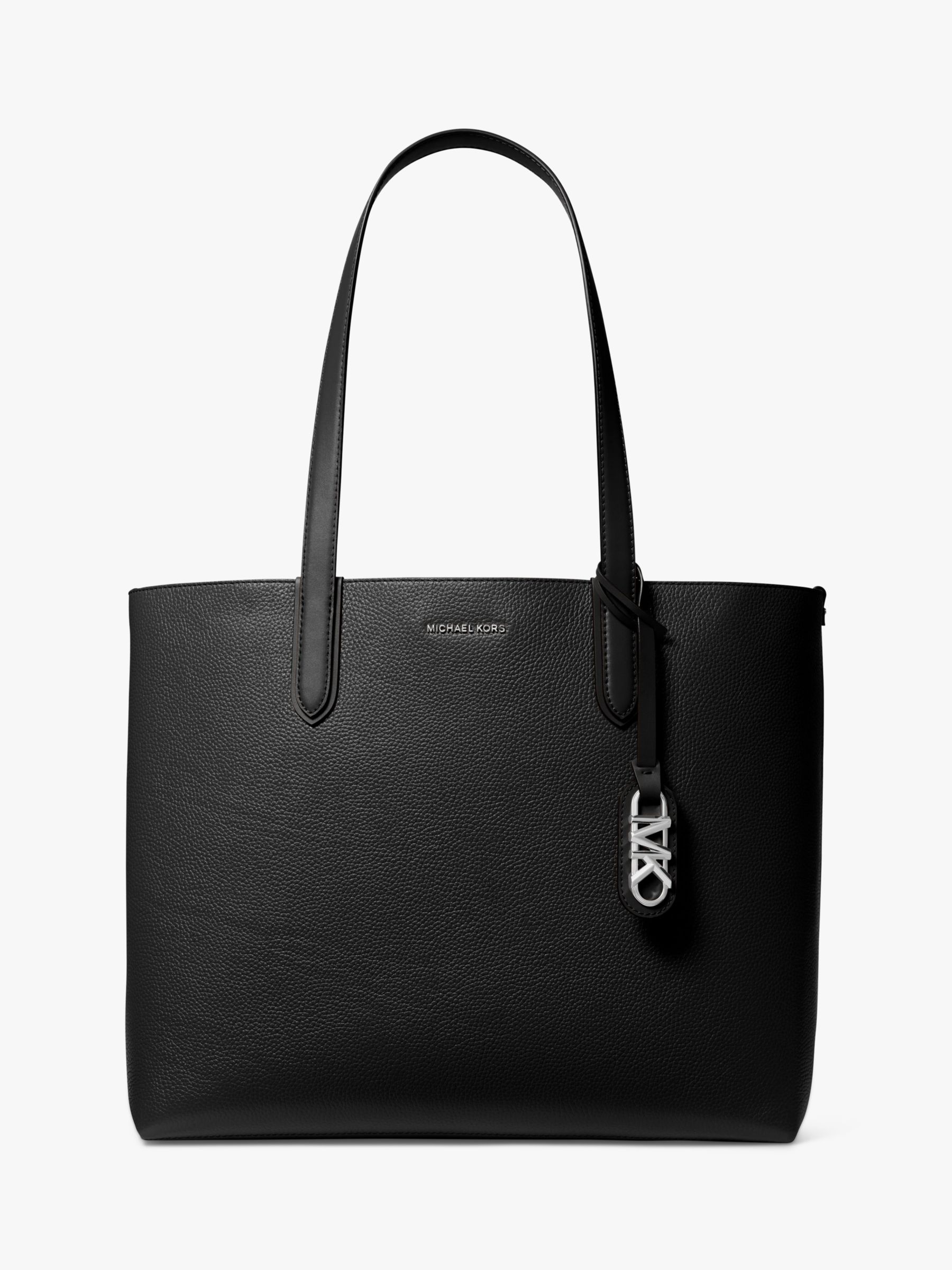 Michael Kors Eliza Leather Tote Bag, Black