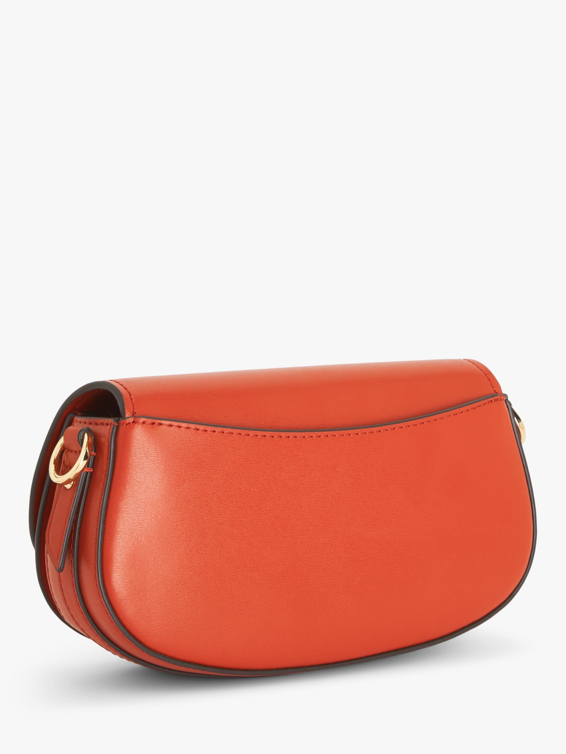 Michael Kors Mila Small Terracotta Crossbody Bag in Red