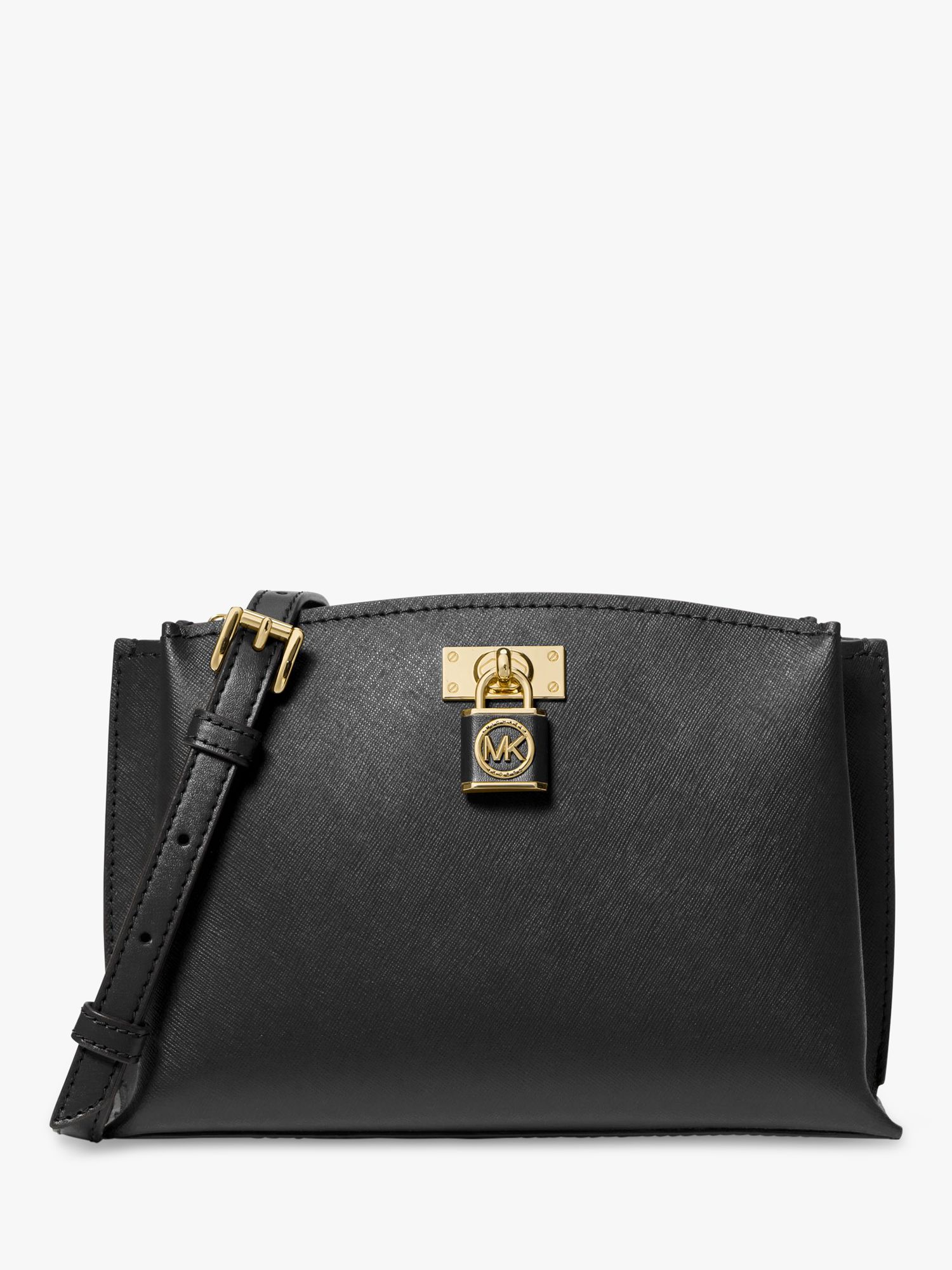 Michael+Kors+Black+Backpack+Men+100+Auth+Bag+Leather+Classic+Style