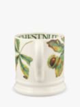 Emma Bridgewater Horse Chestnut & Conker Half Pint Mug, 300ml, Green