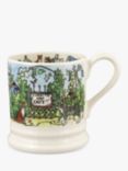 Emma Bridgewater The Good Life In The Garden Half Pint Mug, 300ml, Green