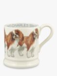 Emma Bridgewater Dogs King Charles Spaniel Half Pint Mug, 300ml, Brown/Multi