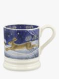 Emma Bridgewater Midnight Hare Half Pint Mug, 300ml, Blue/Multi