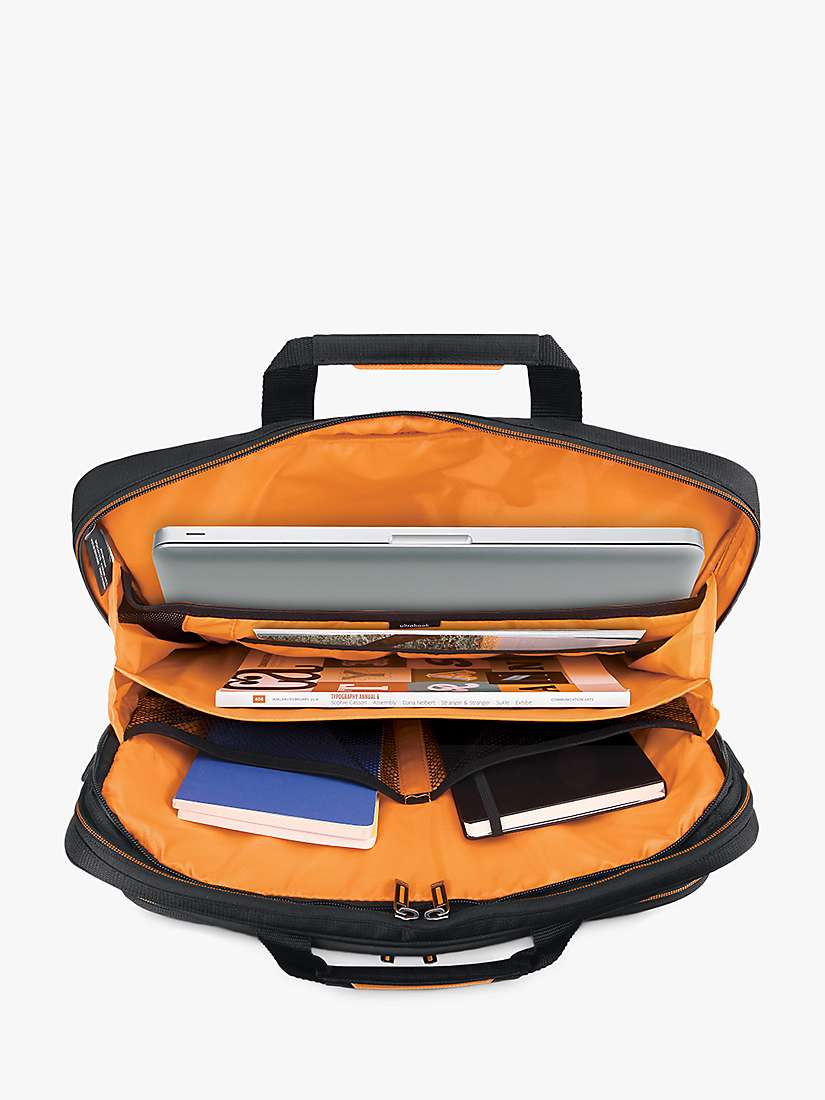 Buy Solo NY Focus Laptop Briefcase, Black Online at johnlewis.com