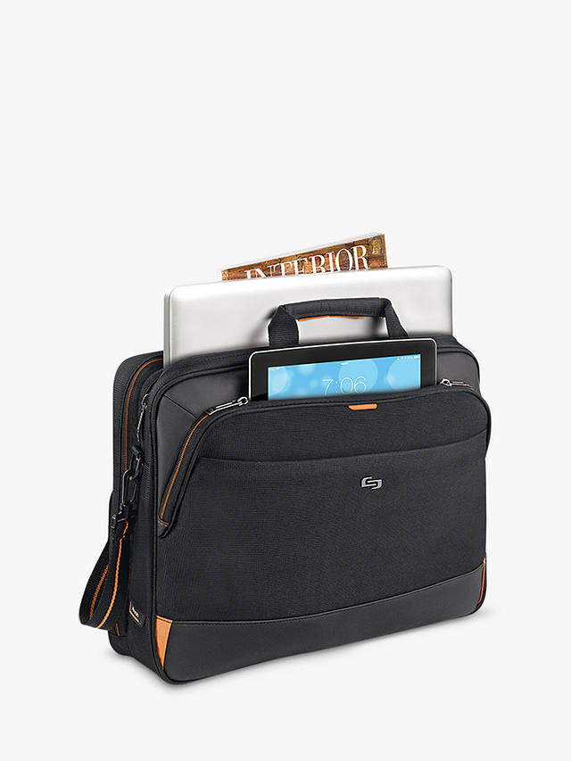 Solo NY Focus Laptop Briefcase, Black
