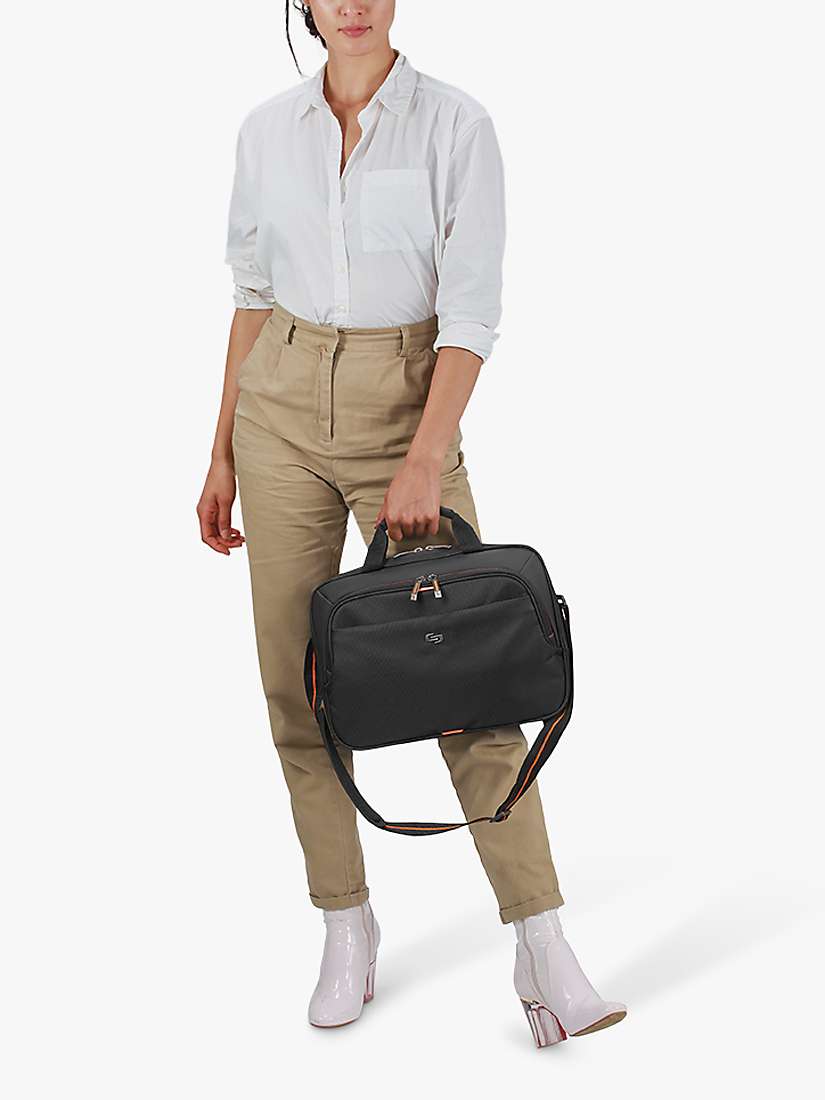 Buy Solo NY Ace 15.6" Slim Laptop Briefcase, Black Online at johnlewis.com