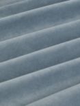 Aquaclean Harriet Plain Velvet Fabric, Slate Blue, Price Band C