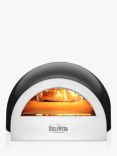 DeliVita Portable Wood-Fired Pizza Outdoor Oven, Black