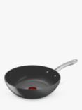 Tefal Renew+ Aluminium Ceramic Non-Stick Wok / Stir Frying Pan, 28cm