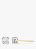 Milton & Humble Jewellery Second Hand 18ct Yellow Gold & Diamond Stud Earrings