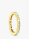 Milton & Humble Jewellery Second Hand Boodle & Dunthorne 18ct Yellow Gold & Diamond Eternity Ring