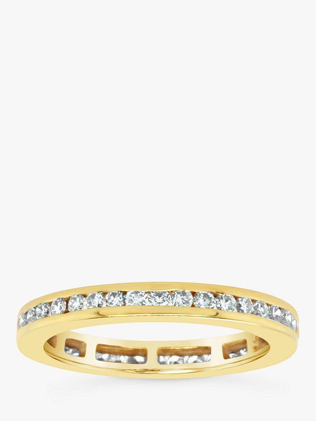 Milton & Humble Jewellery Second Hand Boodle & Dunthorne 18ct Yellow Gold & Diamond Eternity Ring