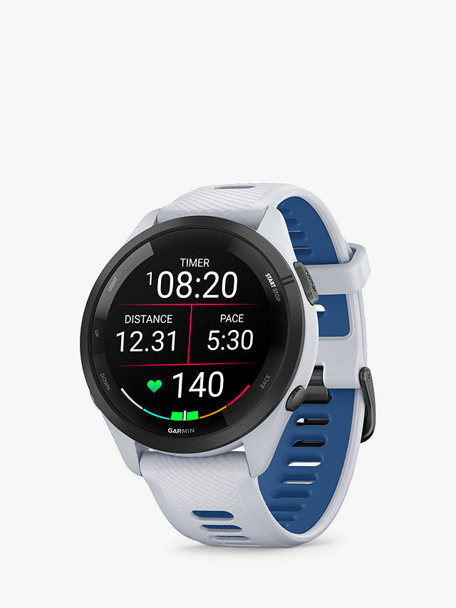 Sjældent Indtil nu Unødvendig Garmin Forerunner 265 Wrist Heart Rate GPS Fitness Watch, White