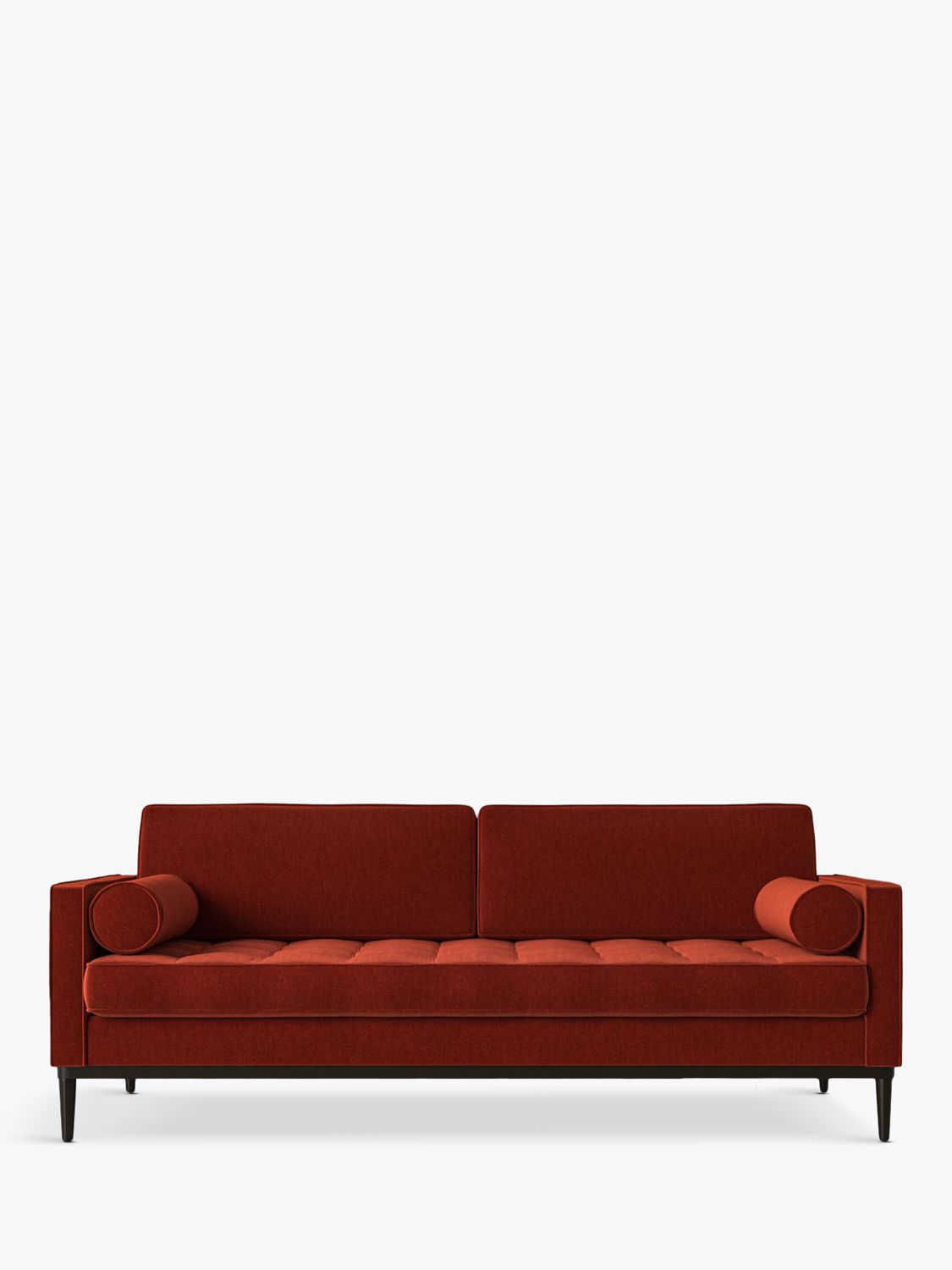 Model 02 Range, Swyft Model 02 Large 3 Seater Sofa, Chenille Harissa