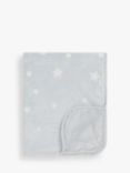 John Lewis Star Print Fleece Baby Blanket