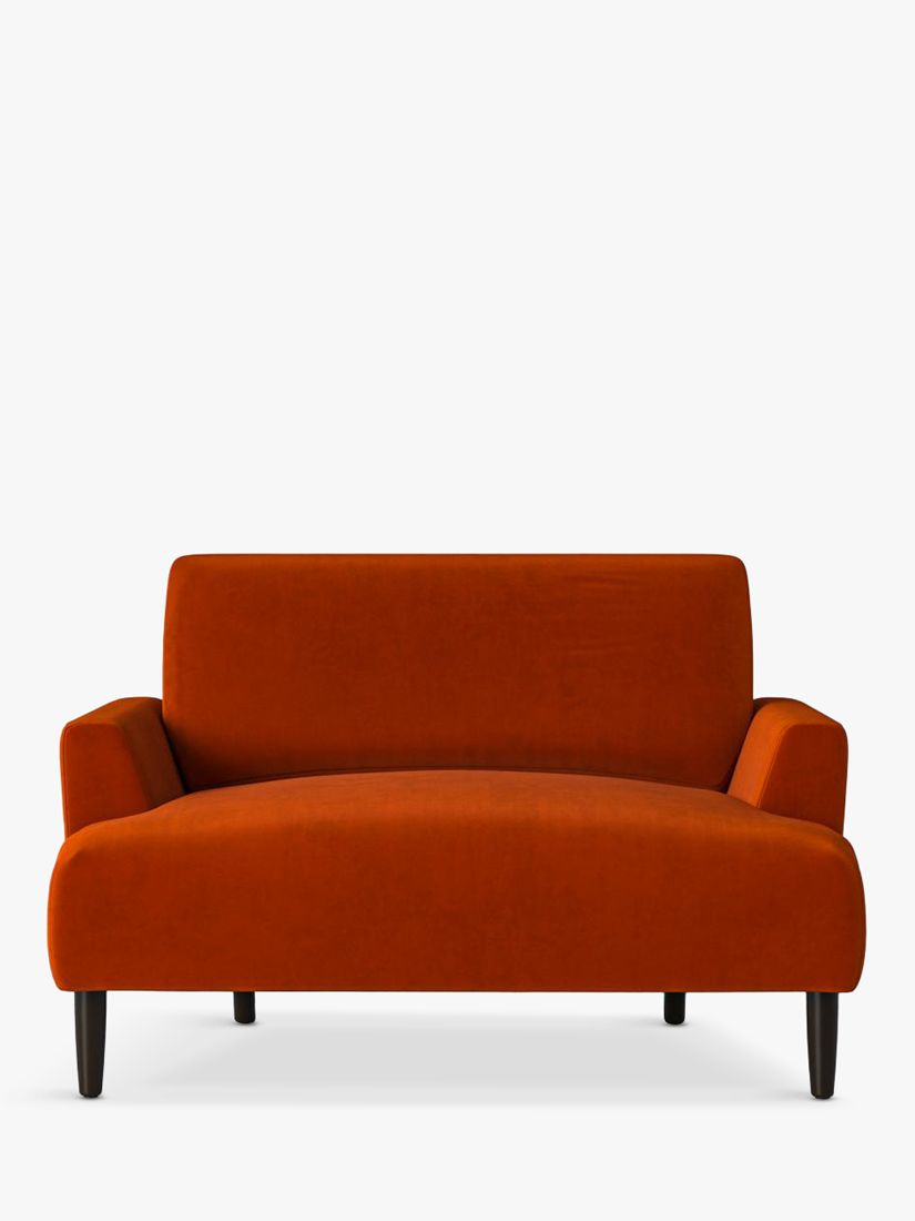 Model 05 Range, Swyft Model 05 Loveseat, Eco-Velvet Paprika