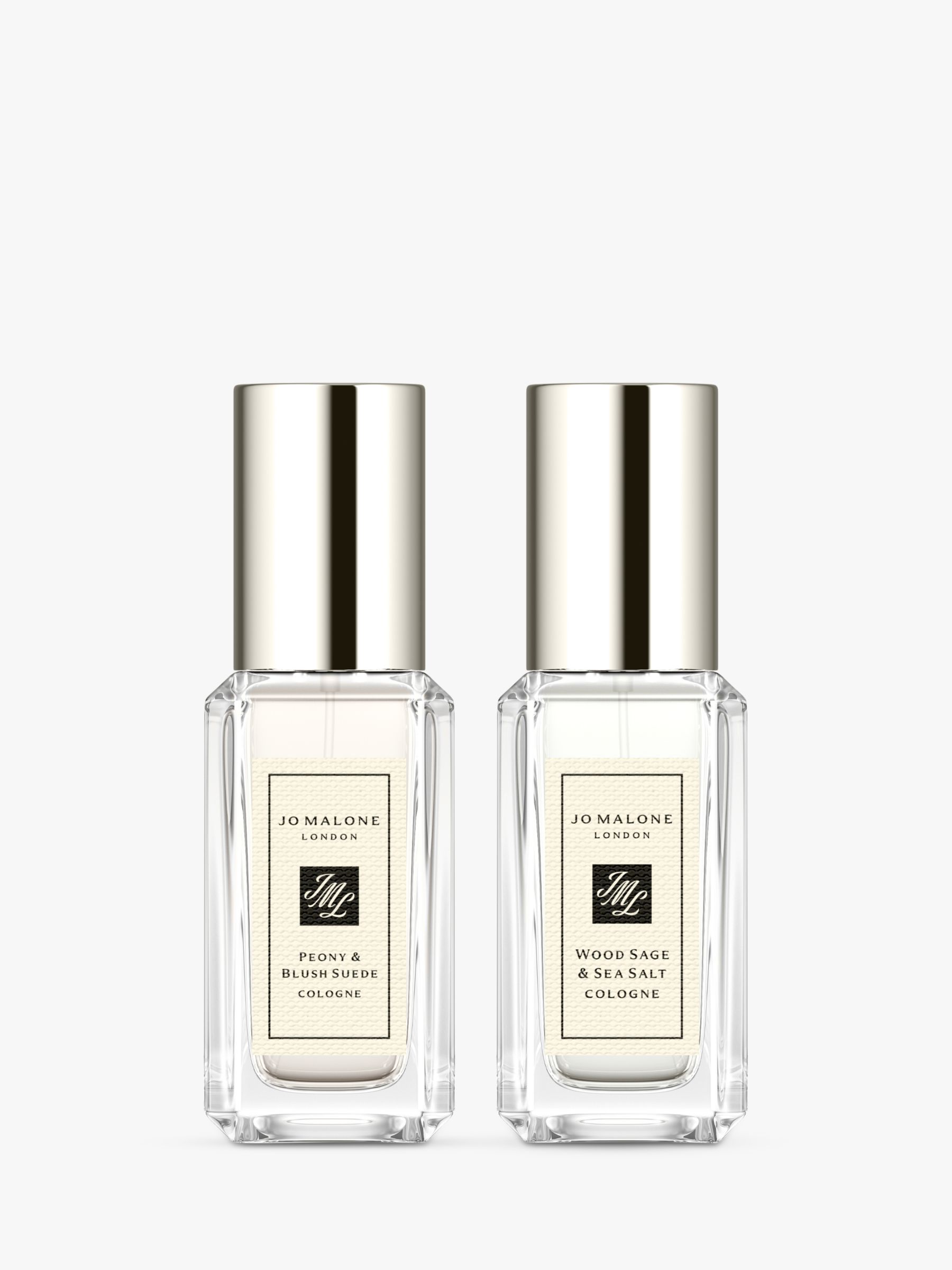 Jo Malone London Peony & Blush Suede and Wood Sage & Sea Salt Cologne Duo Fragrance Gift Set 1