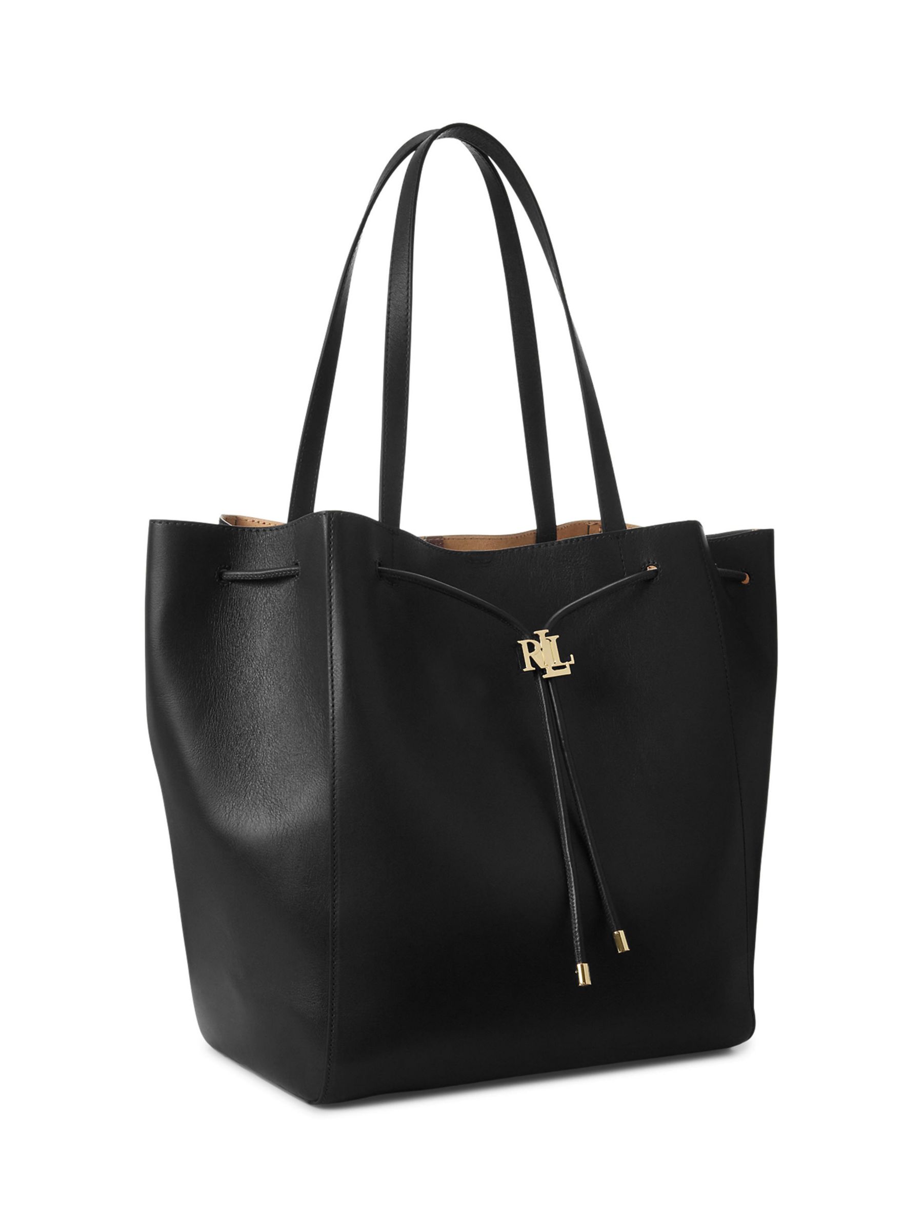 Lauren Ralph Lauren Andie Leather Tote Bag