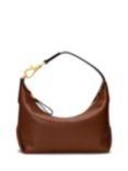 Lauren Ralph Lauren Kassie Small Leather Shoulder Bag, Lauren Tan