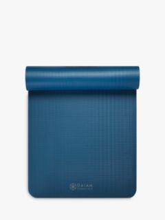 Gaiam Essentials Yoga Mat, Dark Blue