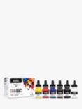 Liquitex Professional Acrylic Ink, Core Colours, 6x 30ml