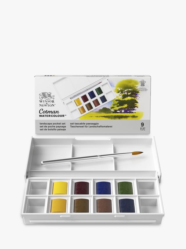 Winsor & Newton® Cotman® Watercolor 5 Piece Brush Set No. 1