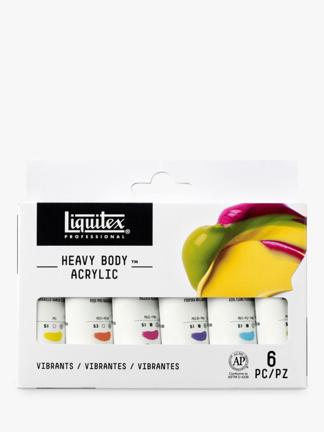 Liquitex Professional Heavy Body Acrylic Color Set 6 Colors