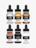 Liquitex Professional Acrylic Ink, Metallics, 6x 30ml