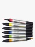 Winsor & Newton Promarker Watercolour Markers, Set of 6