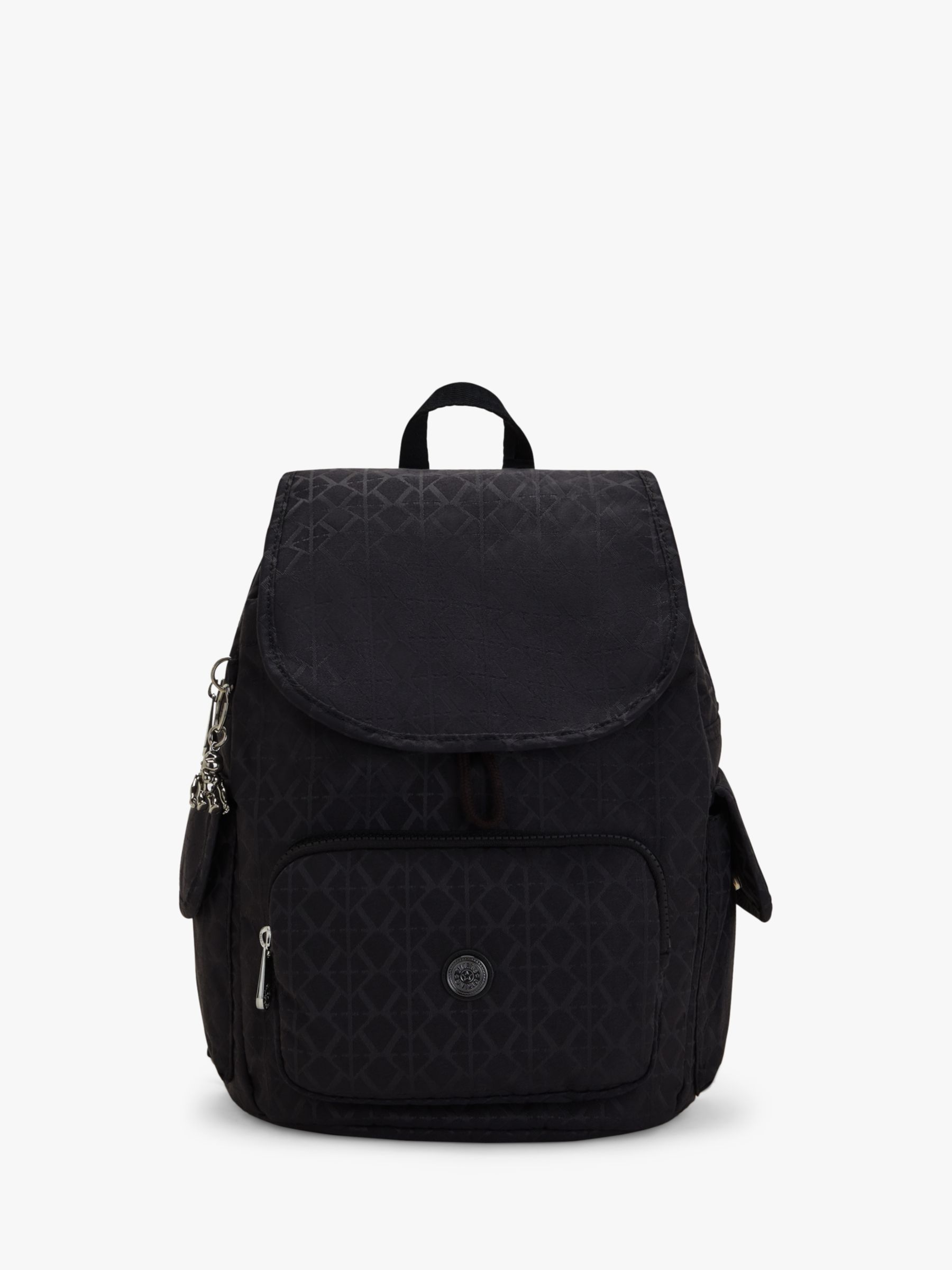 Kipling City Pack Small Backpack, Black at John Lewis & Partners