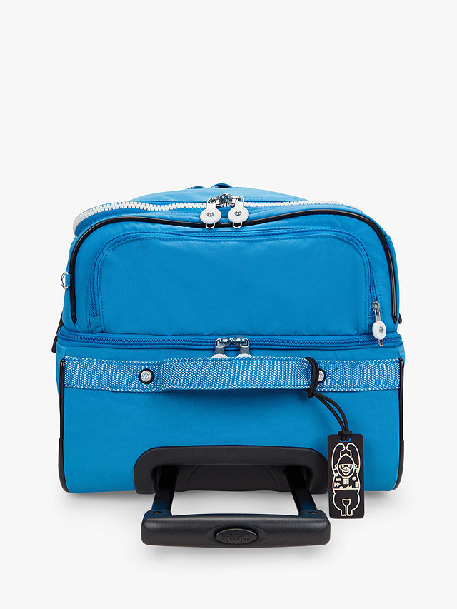 Kipling Teagan M 66cm 2-Wheel Medium Duffle Suitcase, Blue