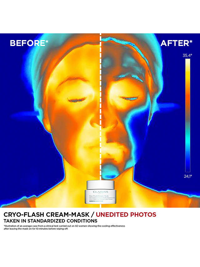 Clarins Cryo-Flash Cream-Mask, 75ml 7