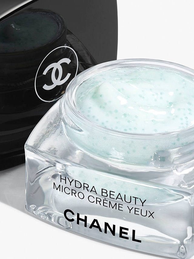 CHANEL Hydra Beauty Micro Crème Yeux Illuminating Hydrating Eye Cream Jar, 15g 2