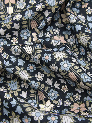 Liberty Fabrics Hampstead Meadow Quilting Fabric, Black/Multi