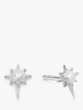 Daisy London Star Stud Earrings, Silver