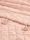 John Lewis Kids' Tassel Pure Cotton Quilted Throw