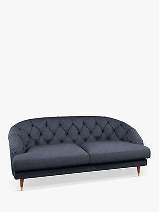 Radley Range, John Lewis + Swoon Radley Large 3 Seater Sofa, Dark Leg, Denim Weave