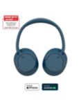 Sony WH-CH720 Noise Cancelling Bluetooth Wireless On-Ear Headphones with Mic/Remote, Blue