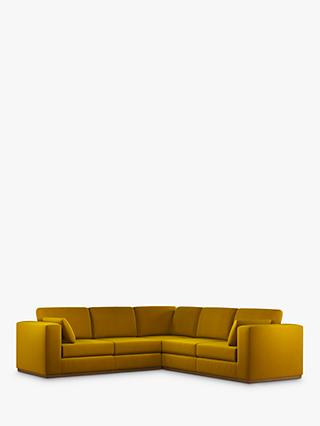 John Lewis + Swoon Rubik Grand 5 Seater Corner Sofa, Dark Leg