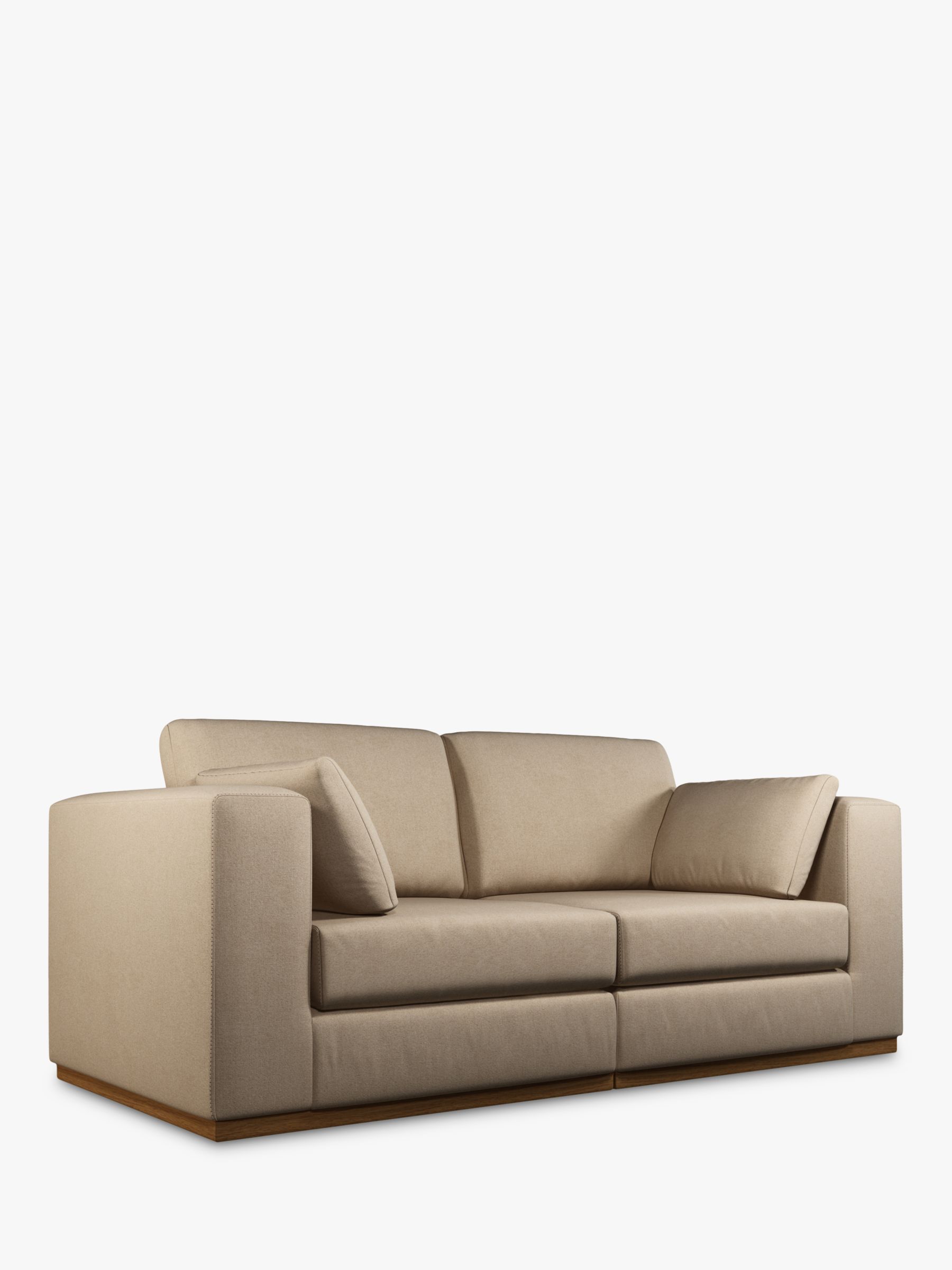 John Lewis + Swoon Rubik Medium 2 Seater Sofa, Dark Leg