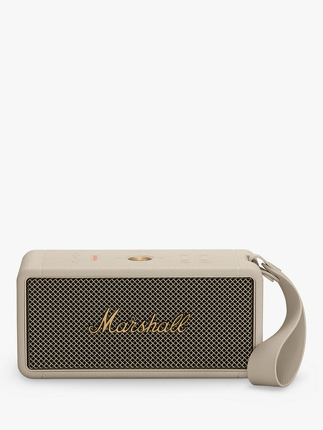 Marshall Middleton Portable Bluetooth Speaker, Natural Cream