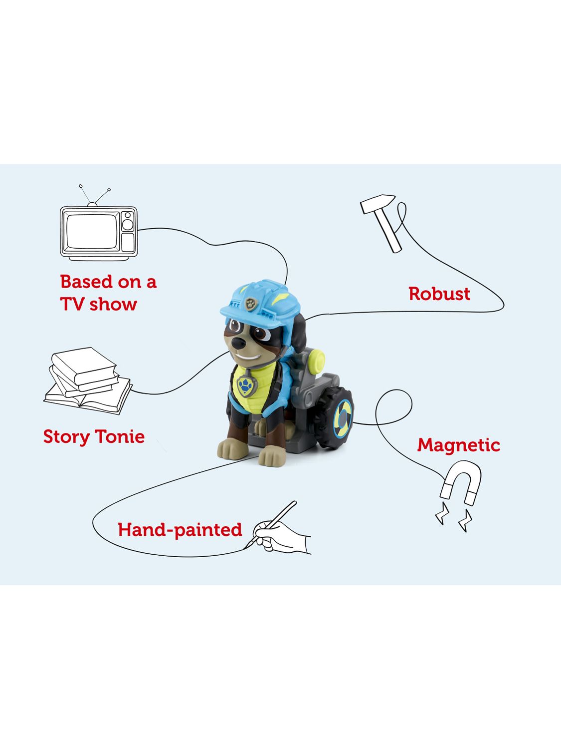 Tonies Tracker Audio Play Character from Paw Patrol